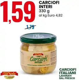 Eurospin Carciofi interi 3 offerta