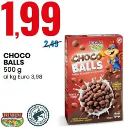 Eurospin TRE MULINI Choco balls offerta