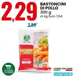 Eurospin la Collina delle Bonta Bastoncini pollo offerta