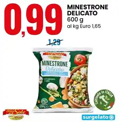Eurospin Minestrone delicato offerta