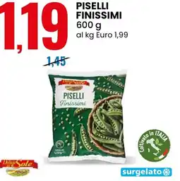 Eurospin Piselli finissimi offerta