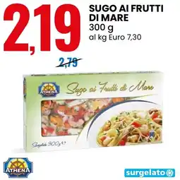 Eurospin ATHENA Sugo ai frutti di mare offerta