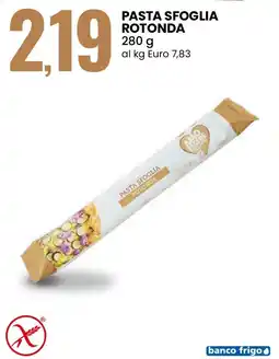 Eurospin AMO ESSERE Pasta sfoglia rotonda offerta