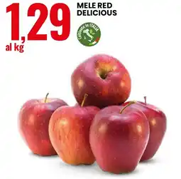 Eurospin Mele red delicious offerta