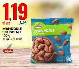 Eurospin SIBAMBA Mandorle sgusciate offerta
