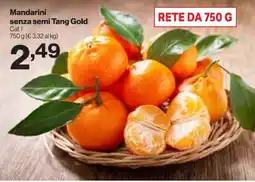 In'S Mercato Mandarini senza semi Tang Gold offerta