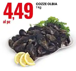 Eurospin Cozze olbia offerta