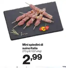 In'S Mercato Mini spiedini di suino Italia offerta