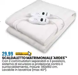 Eurospin Scaldaletto matrimoniale 'ardes offerta