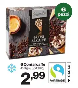 In'S Mercato 6 Coni al caffè offerta