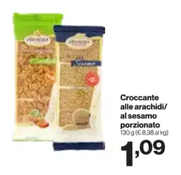 In'S Mercato Croccante alle arachidi/ al sesamo porzionato offerta
