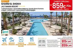 Eurospin Sharm el sheikh jaz fanara resort offerta