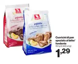 In'S Mercato Cuoricini di pan speziato al latte/ fondente offerta