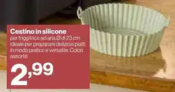 In'S Mercato Cestino in silicone offerta