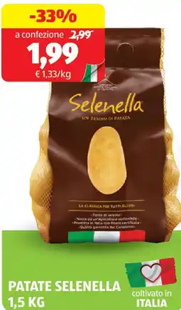 ALDI Patate selenella offerta