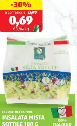 ALDI I colori del sapore insalata mista sottile offerta