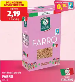 ALDI I colori del sapore farro offerta