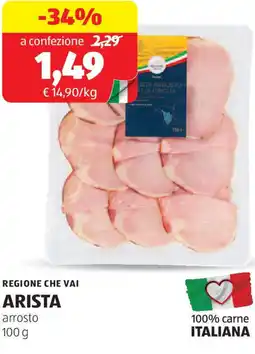 ALDI Regione che vai arista arrosto offerta