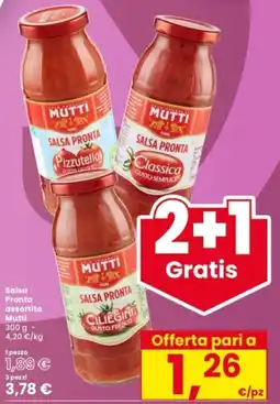 Interspar Salsa Pronta Mutti offerta