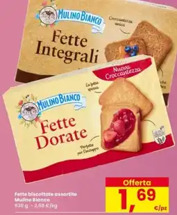 Interspar Fette biscottate Mulino Bianco offerta