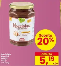 Interspar Nocciolata Rigoni di Asiago offerta
