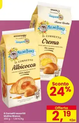 Interspar 6 Cornetti Mulino Bianco offerta