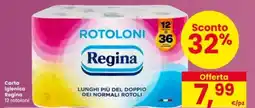 Interspar Carta igienica Regina offerta
