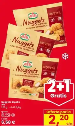 Interspar Nuggets di pollo Aia offerta