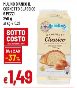 IperFamila Mulino bianco il cornetto classico offerta