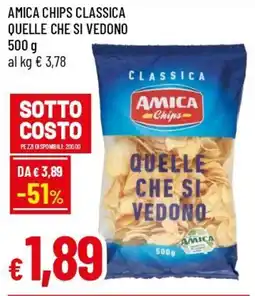IperFamila Amica chips classica quelle che si vedono offerta