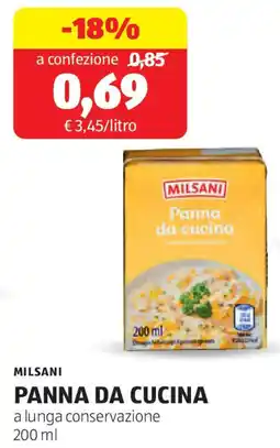 ALDI Milsani panna da cucina offerta