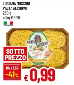 IperFamila Luciana mosconi pasta all'uovo offerta