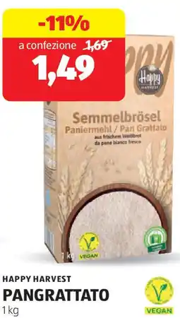ALDI Happy harvest pangrattato offerta