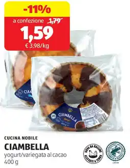 ALDI Cucina nobile ciambella offerta