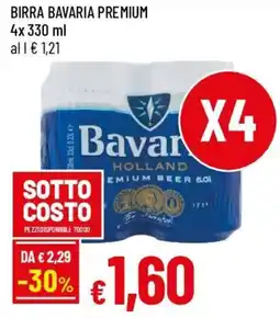 IperFamila Birra bavaria premium offerta