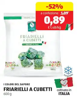 ALDI I colori del sapore friarielli a cubetti offerta