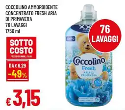 IperFamila Coccolino ammorbidente concentrato fresh aria di primavera offerta
