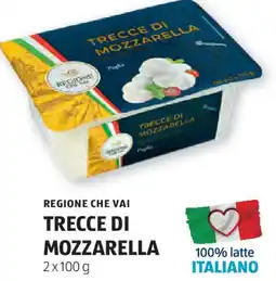 ALDI Regione che vai trecce di mozzarella offerta