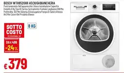 IperFamila BOSCH WTH85208|| ASCIUGABIANCHERIA offerta