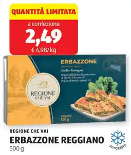 ALDI Regione che vai erbazzone reggiano offerta