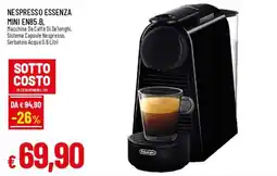 IperFamila NESPRESSO ESSENZA MINI EN85.B offerta