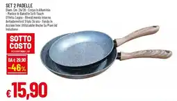 IperFamila Set 2 padelle offerta
