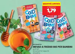 ALDI Westminster bio infuso a freddo bio per bambini offerta
