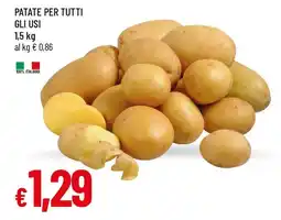 IperFamila Patate per tutti gli usi offerta