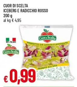 IperFamila Cuor di scelta iceberg e radicchio rosso offerta