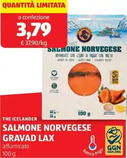 ALDI The icelander salmone norvegese gravad lax offerta