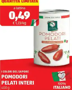 ALDI I colori del sapore pomodori pelati interi offerta