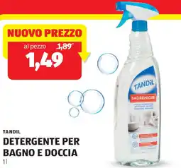 ALDI Tandil detergente per bagno e doccia offerta