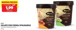 ALDI Mucci gelato con crema spalmabile offerta