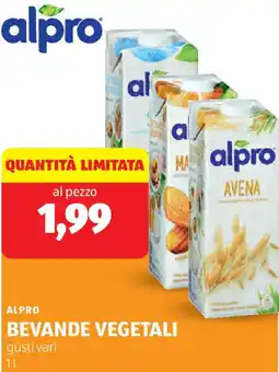 ALDI Alpro bevande vegetali offerta